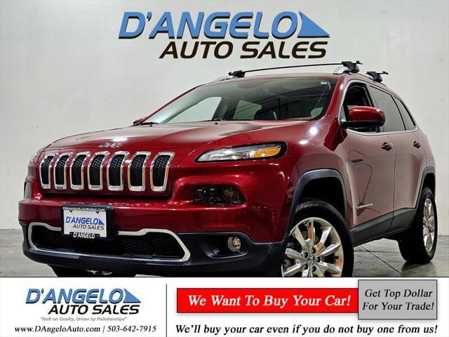 used 2016 Jeep Cherokee car, priced at $13,988