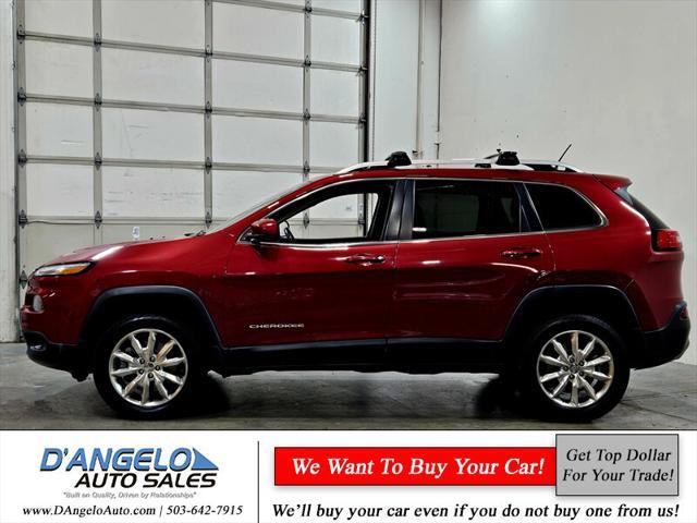 used 2016 Jeep Cherokee car, priced at $13,988