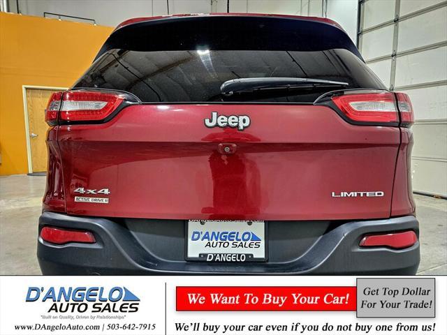 used 2016 Jeep Cherokee car, priced at $13,988