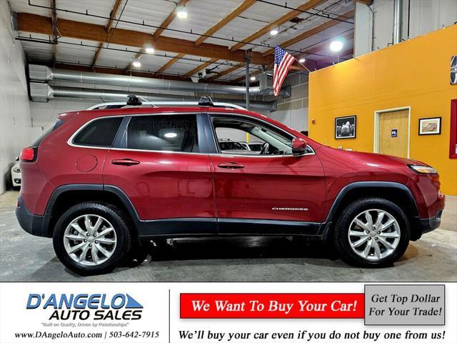 used 2016 Jeep Cherokee car, priced at $13,988