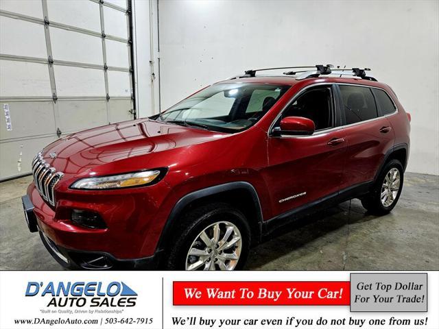 used 2016 Jeep Cherokee car, priced at $13,988