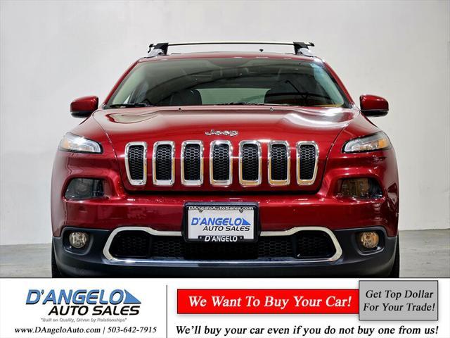 used 2016 Jeep Cherokee car, priced at $13,988