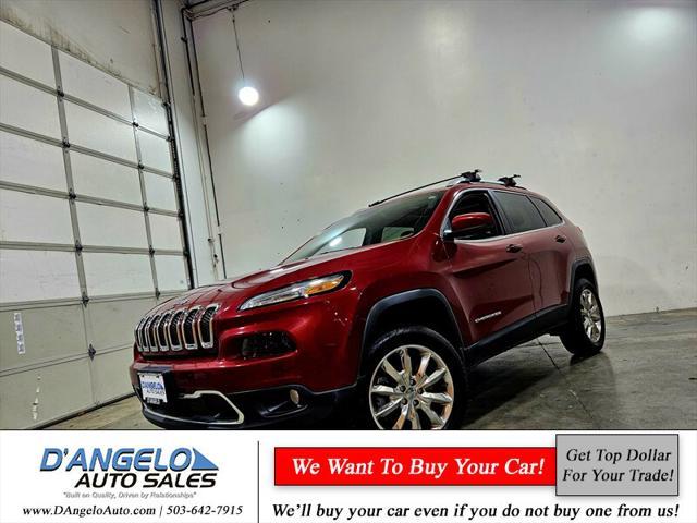 used 2016 Jeep Cherokee car, priced at $13,988