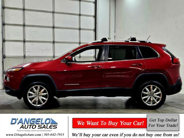 used 2016 Jeep Cherokee car, priced at $13,988