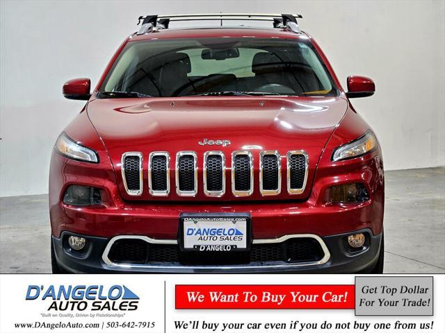 used 2016 Jeep Cherokee car, priced at $13,988