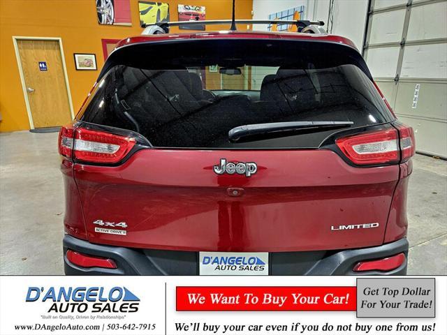 used 2016 Jeep Cherokee car, priced at $13,988