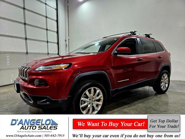 used 2016 Jeep Cherokee car, priced at $13,988