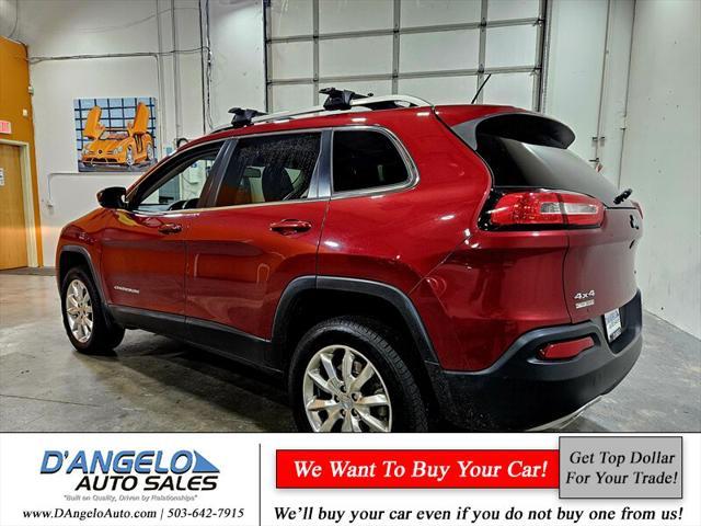 used 2016 Jeep Cherokee car, priced at $13,988