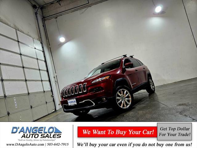 used 2016 Jeep Cherokee car, priced at $13,988