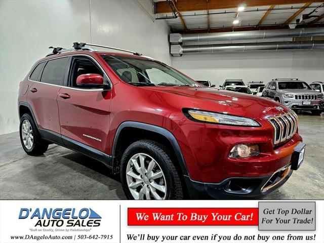 used 2016 Jeep Cherokee car, priced at $13,988