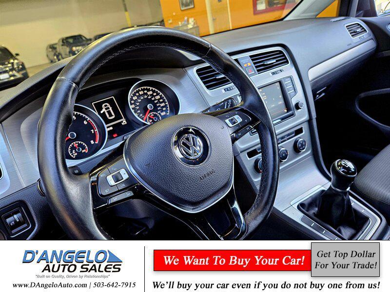 used 2016 Volkswagen Golf car, priced at $12,950