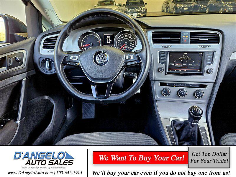 used 2016 Volkswagen Golf car, priced at $12,950