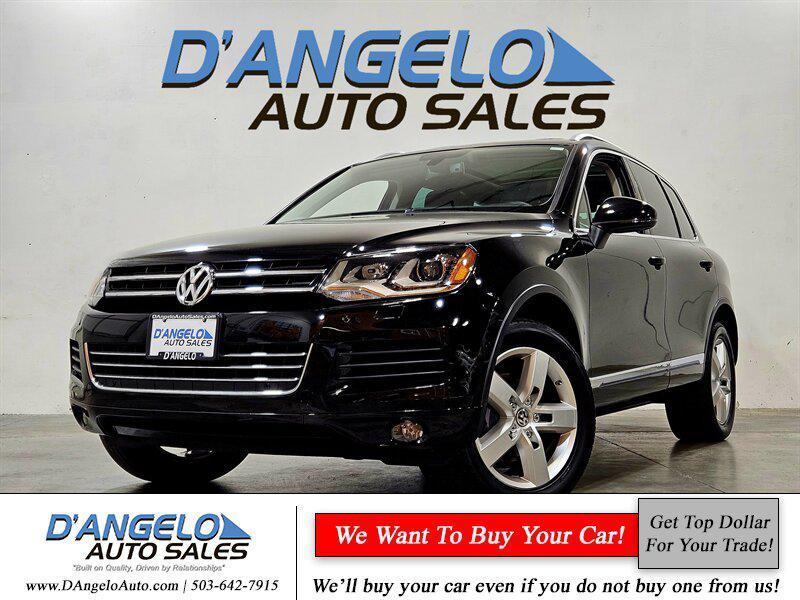 used 2014 Volkswagen Touareg car, priced at $16,988