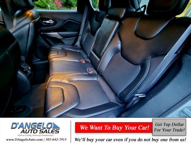 used 2019 Jeep Cherokee car, priced at $17,995