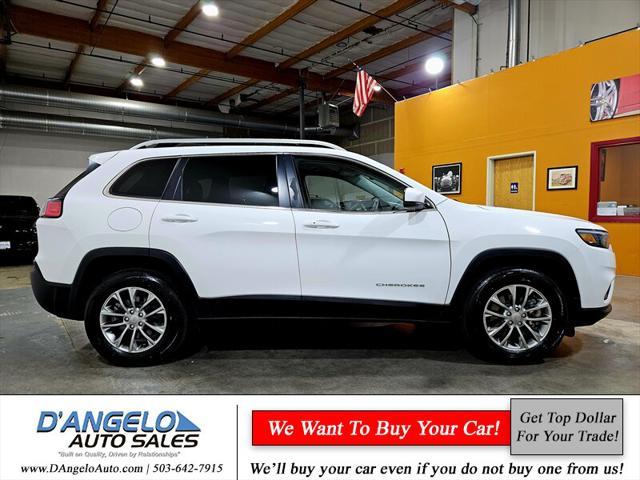 used 2019 Jeep Cherokee car, priced at $17,995