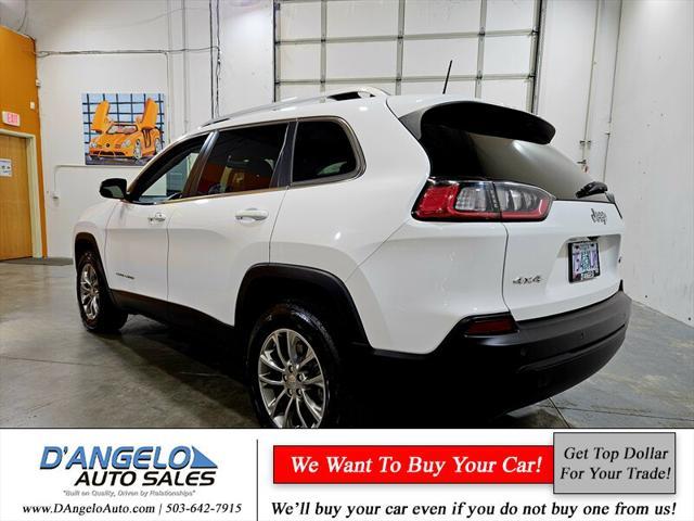 used 2019 Jeep Cherokee car, priced at $17,995