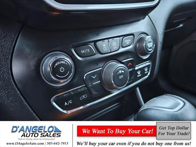 used 2019 Jeep Cherokee car, priced at $17,995