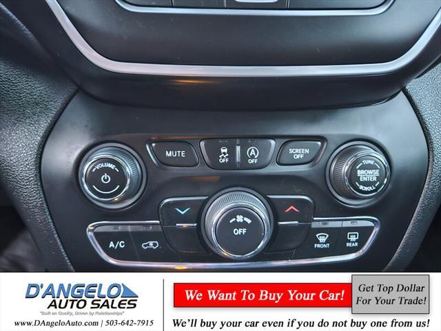 used 2019 Jeep Cherokee car, priced at $17,995