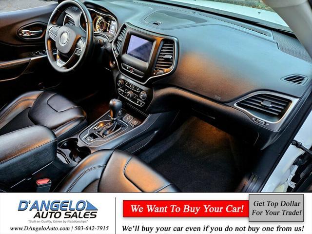 used 2019 Jeep Cherokee car, priced at $17,995