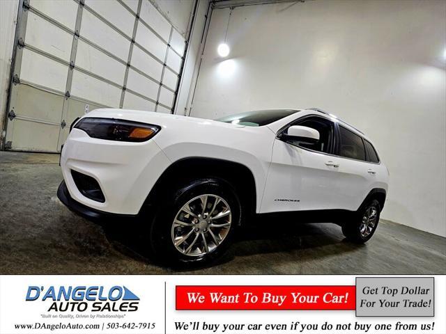 used 2019 Jeep Cherokee car, priced at $17,995