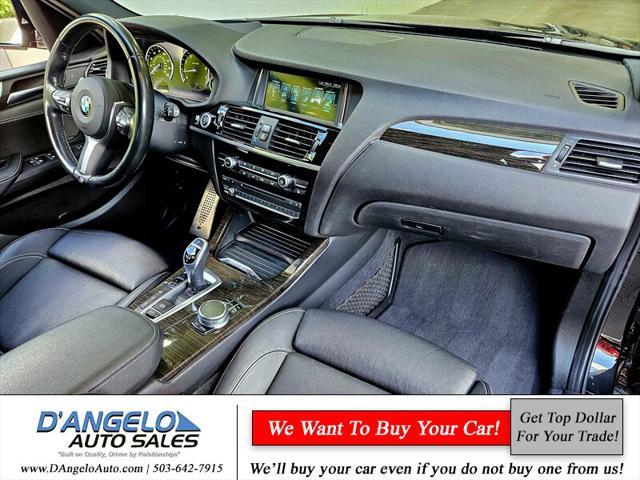 used 2017 BMW X3 car, priced at $18,995