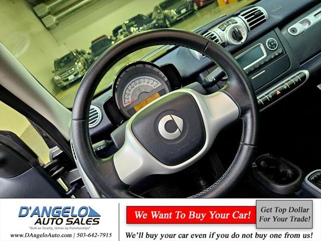 used 2013 smart ForTwo car, priced at $9,950