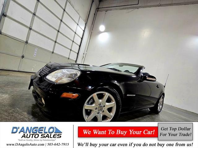 used 2003 Mercedes-Benz SLK-Class car, priced at $8,995