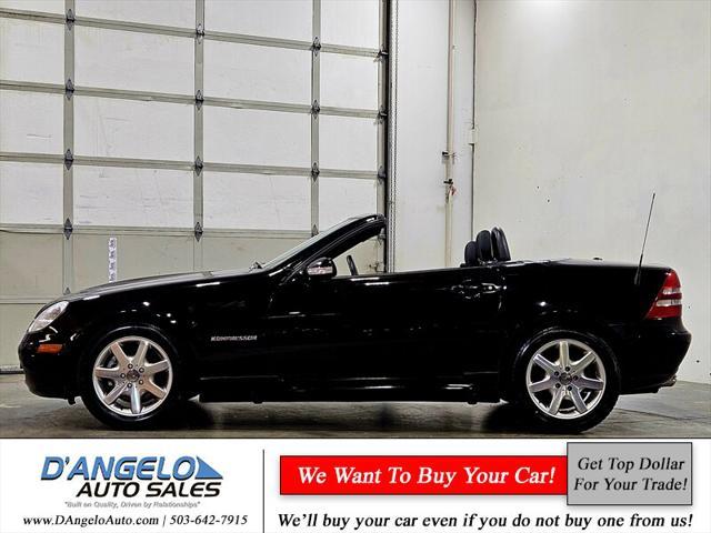 used 2003 Mercedes-Benz SLK-Class car, priced at $8,995