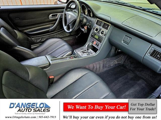 used 2003 Mercedes-Benz SLK-Class car, priced at $8,995