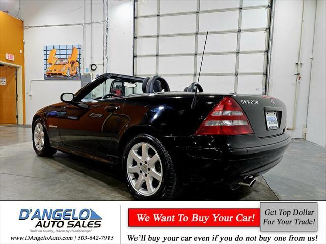 used 2003 Mercedes-Benz SLK-Class car, priced at $8,995