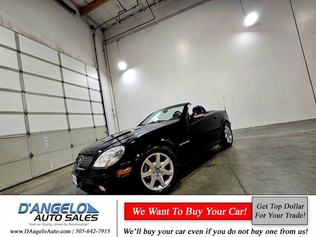 used 2003 Mercedes-Benz SLK-Class car, priced at $8,995