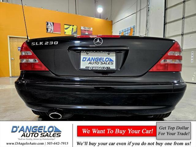 used 2003 Mercedes-Benz SLK-Class car, priced at $8,995