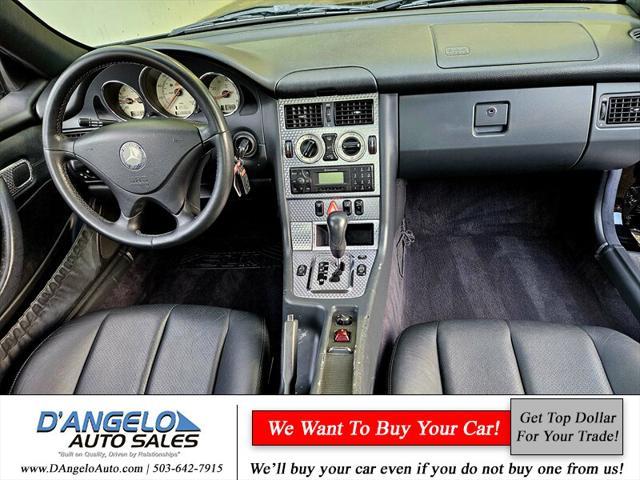 used 2003 Mercedes-Benz SLK-Class car, priced at $8,995