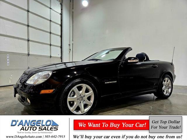 used 2003 Mercedes-Benz SLK-Class car, priced at $8,995