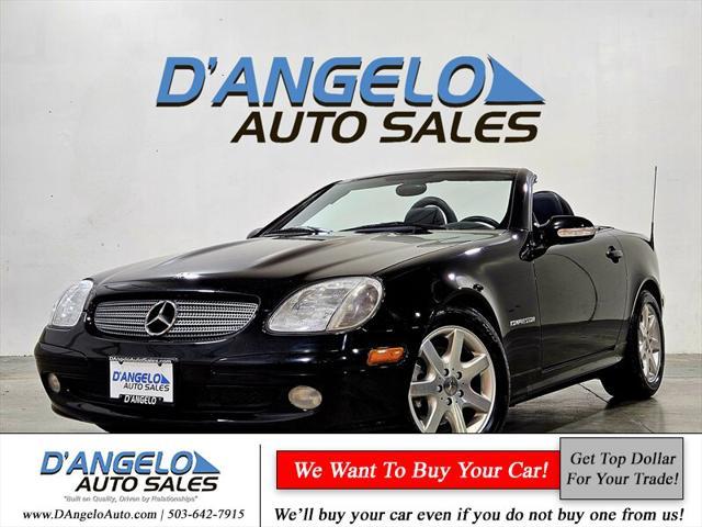 used 2003 Mercedes-Benz SLK-Class car, priced at $8,995