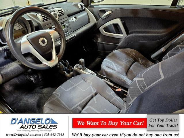 used 2008 smart ForTwo car, priced at $8,900