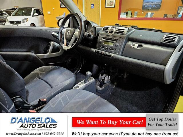 used 2008 smart ForTwo car, priced at $8,900