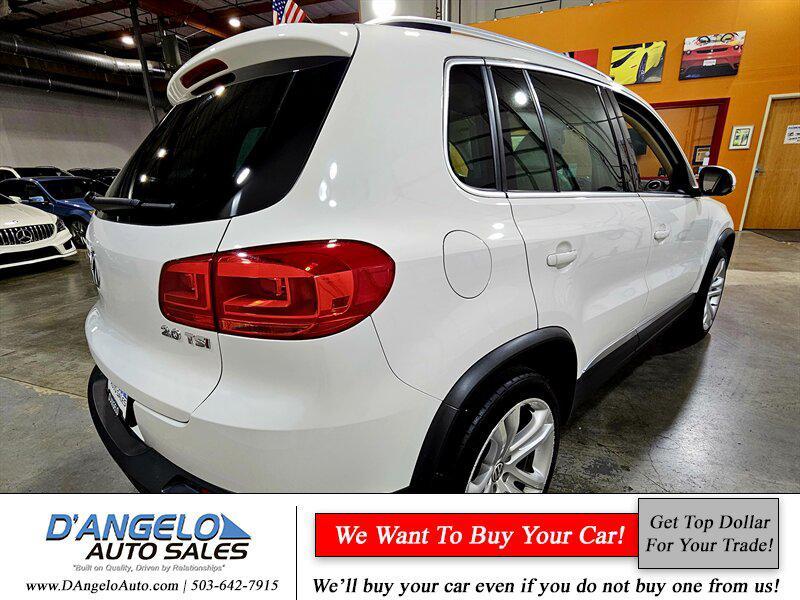 used 2012 Volkswagen Tiguan car, priced at $10,950
