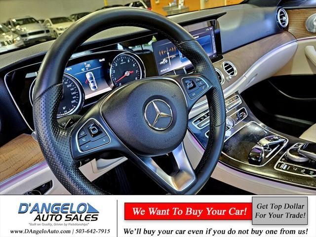 used 2017 Mercedes-Benz E-Class car, priced at $22,988
