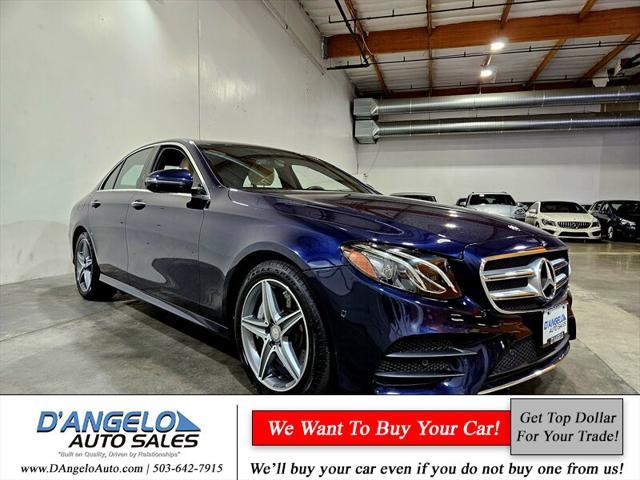 used 2017 Mercedes-Benz E-Class car, priced at $22,988