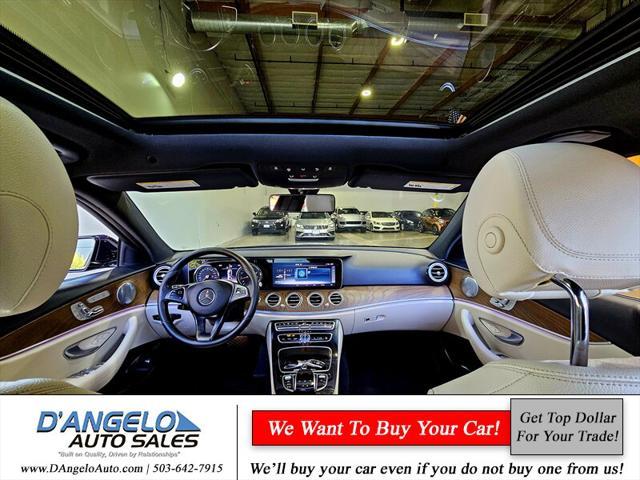 used 2017 Mercedes-Benz E-Class car, priced at $22,988
