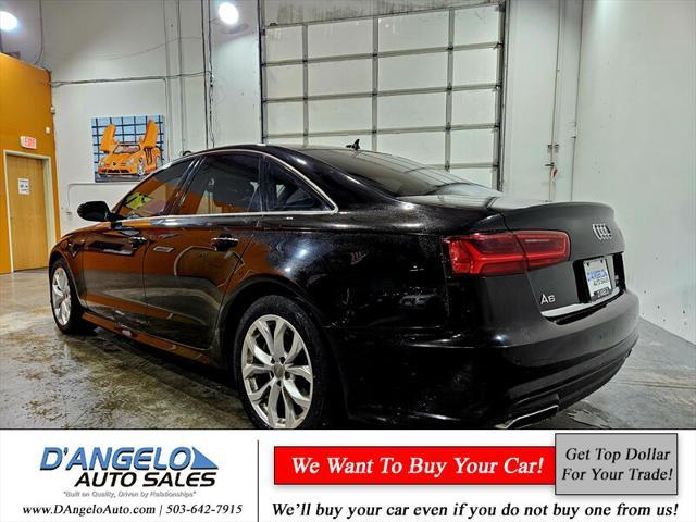 used 2018 Audi A6 car, priced at $17,950