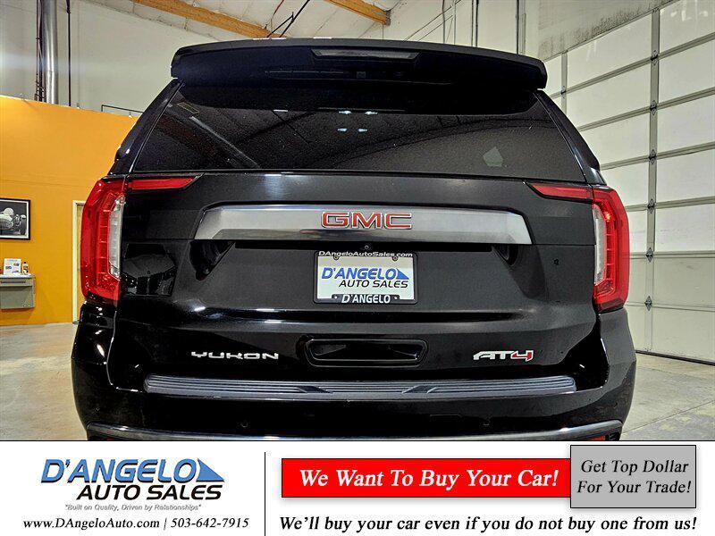 used 2021 GMC Yukon car, priced at $59,950