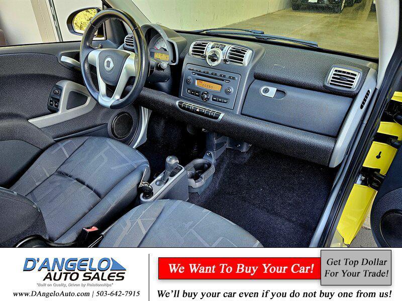 used 2008 smart ForTwo car, priced at $8,950