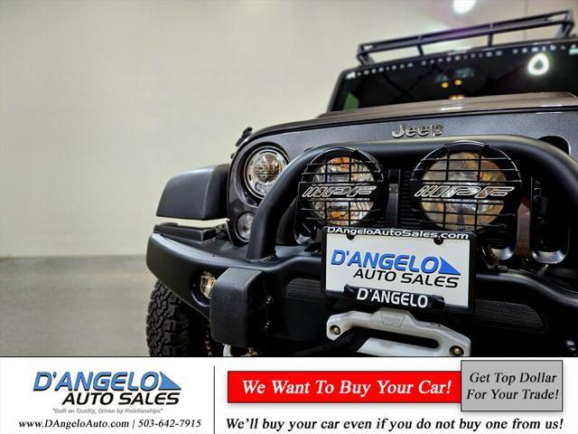 used 2017 Jeep Wrangler Unlimited car, priced at $65,988