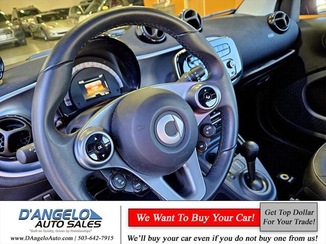 used 2018 smart ForTwo Electric Drive car, priced at $15,988