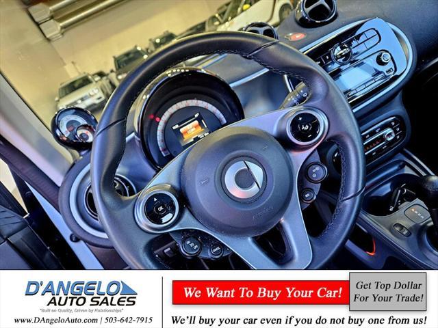 used 2018 smart ForTwo Electric Drive car, priced at $15,988