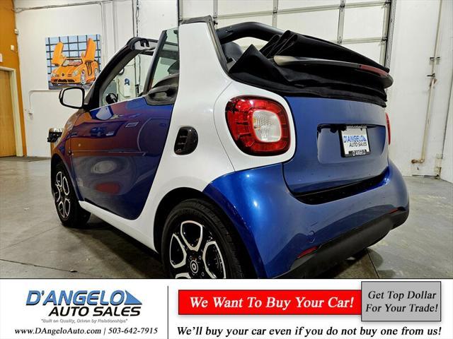 used 2017 smart ForTwo car, priced at $18,900