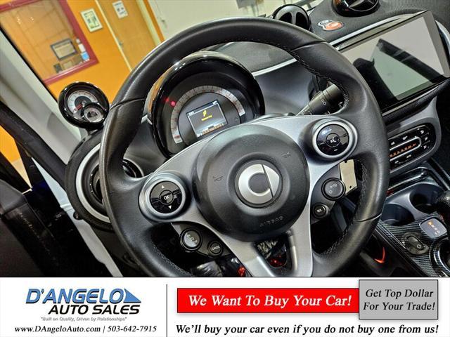 used 2017 smart ForTwo car, priced at $18,900