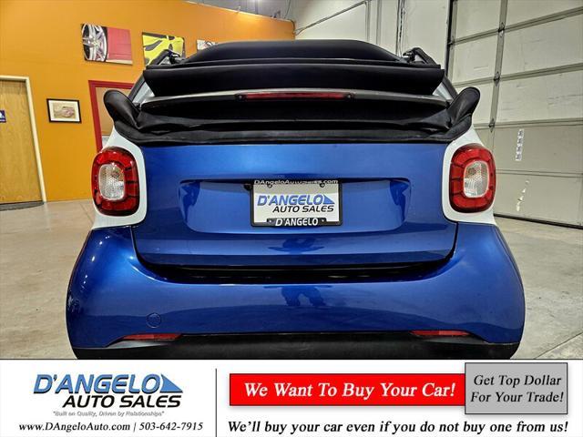 used 2017 smart ForTwo car, priced at $18,900